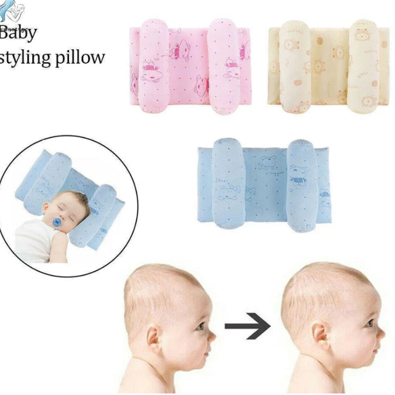 Baby Styling Pillow for Flat Head Syndrome Prevention