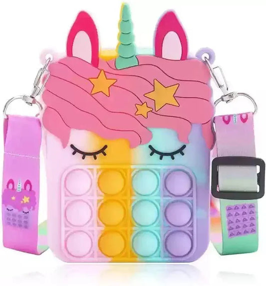 Multicolor Unicorn Crossbody Bag