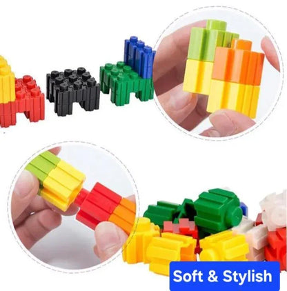 Multicolor Rubber Blocks for Kids