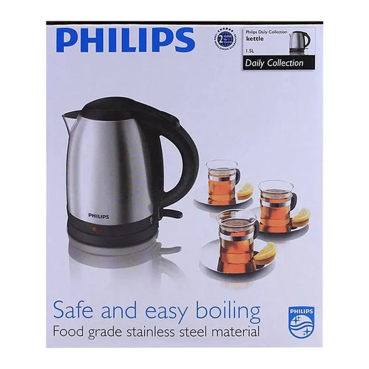 Philips 1.7L Stainless Steel Electric Kettle