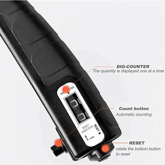 Digital counter tally counter with reset button and automatic counting feature for inventory tracking