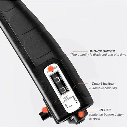 Digital counter tally counter with reset button and automatic counting feature for inventory tracking