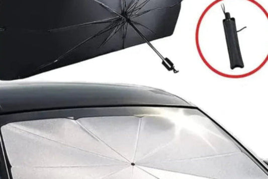 Car Umbrella Sun Shade Cover Foldable UV Reflective