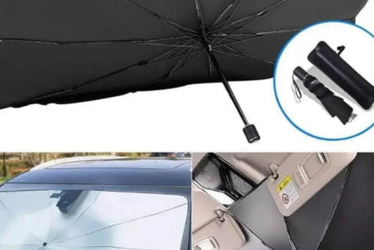 Car Umbrella Sun Shade Cover Foldable UV Reflective