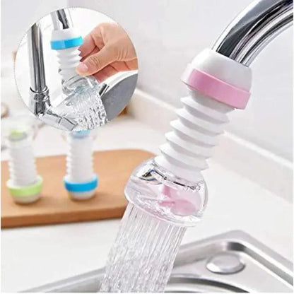 Kitchen Tap Faucet Extender Multicolor Collapsible Plastic