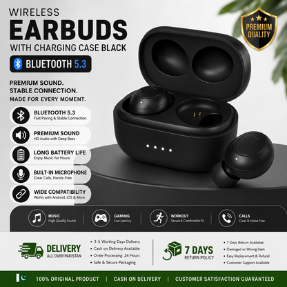 Bluetooth 5.3 Wireless Earbuds Nexus Goods